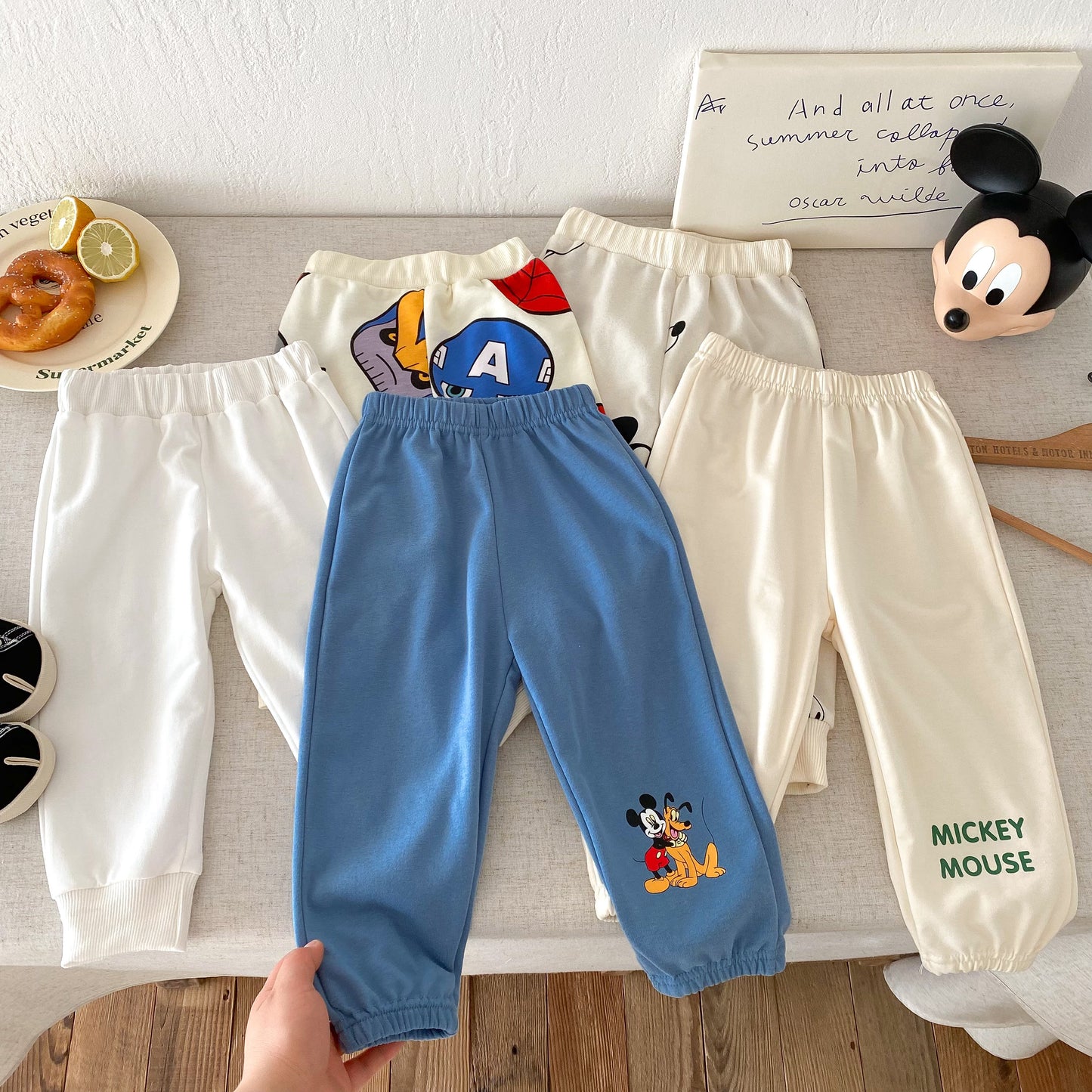 Mickey & Friends Sweatshirt & Trousers Cotton Set