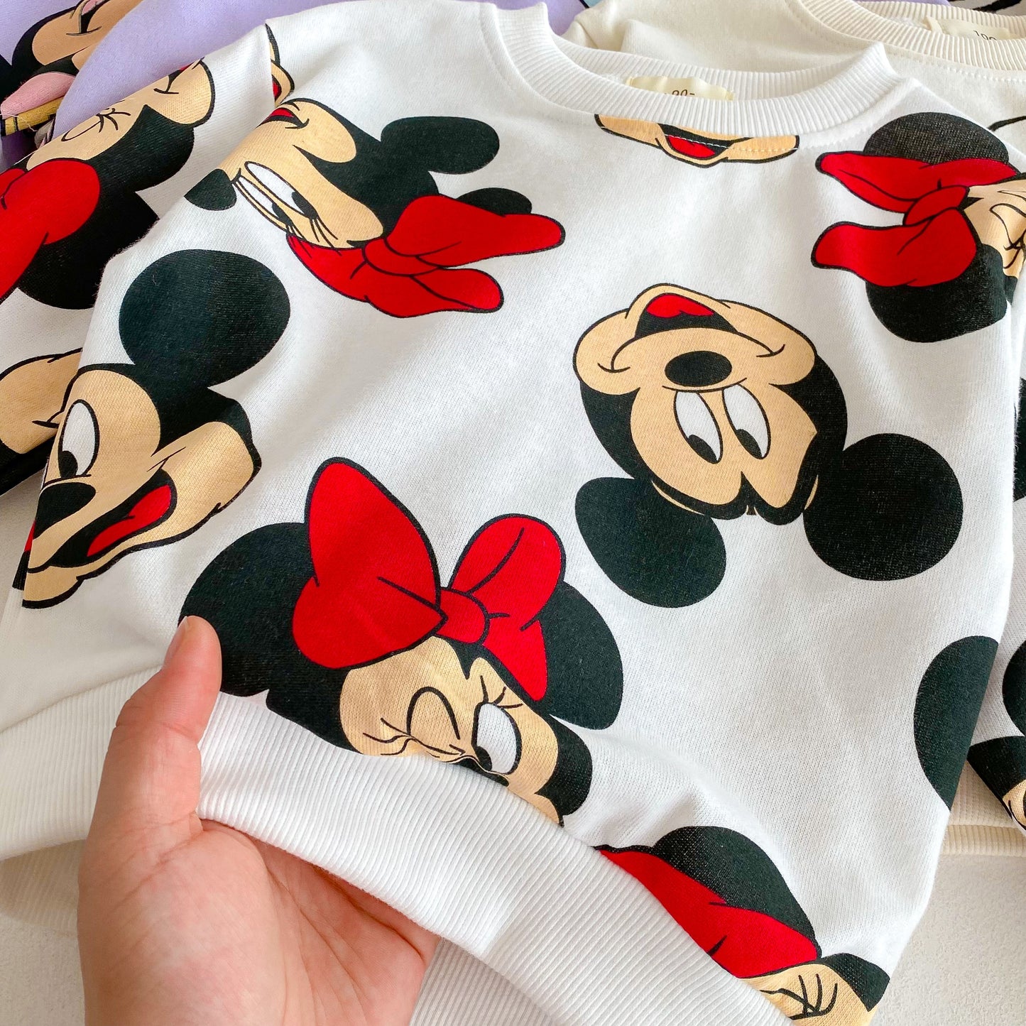 100% βαμβακερό Minnie & Mickey Σετ