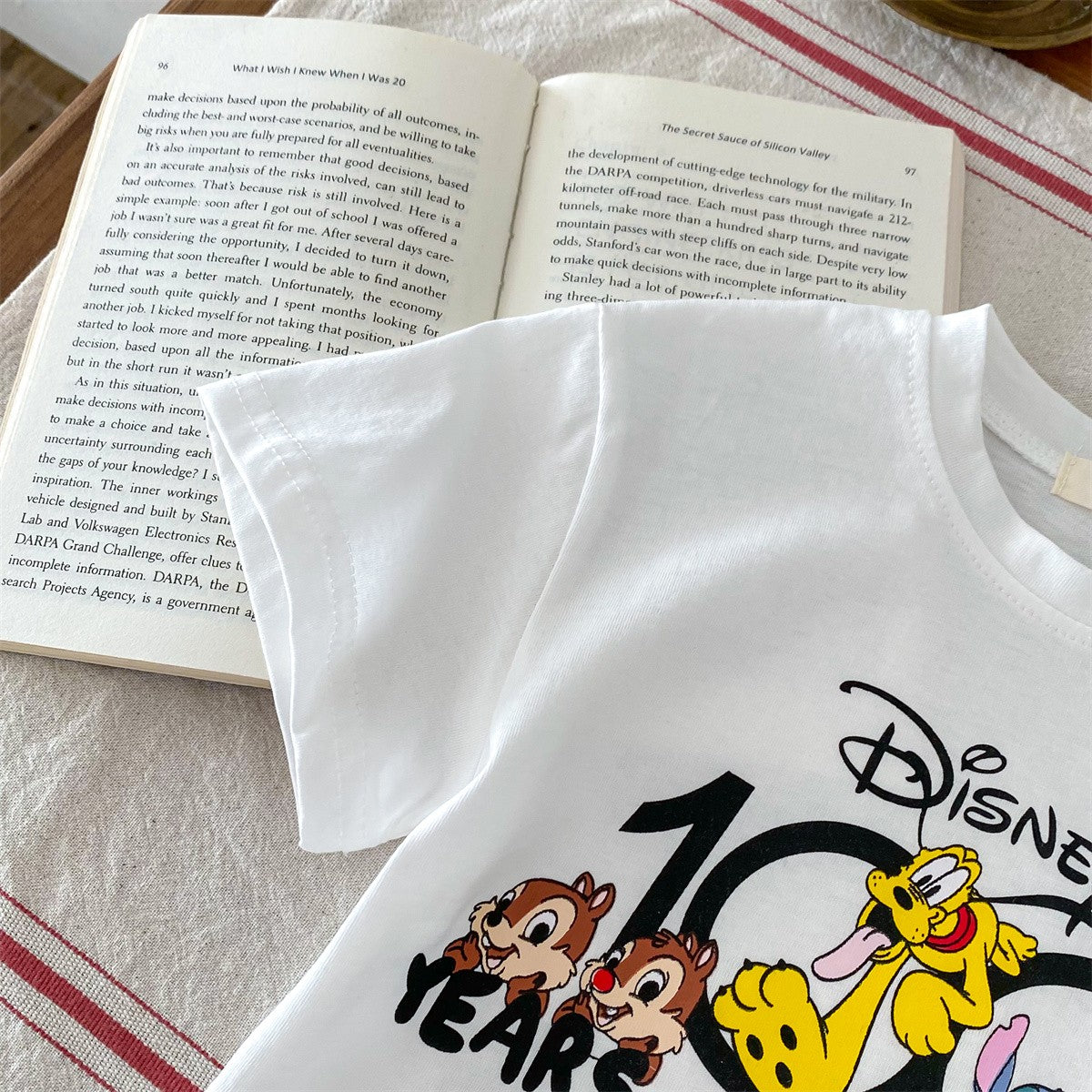 100% Cotton 100 Years Disney T-Shirt