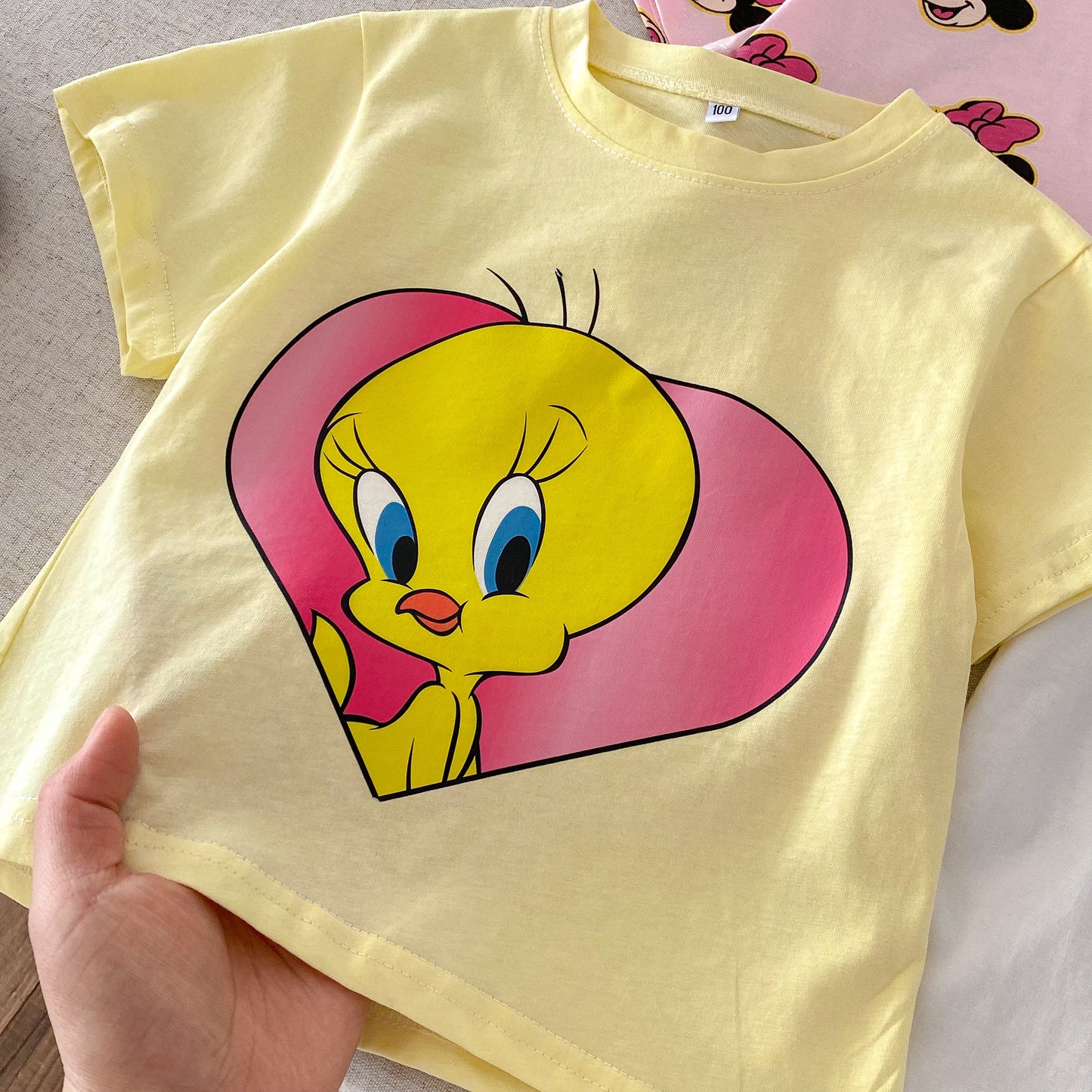Tweety T-Shirt and Shorts Cotton Set