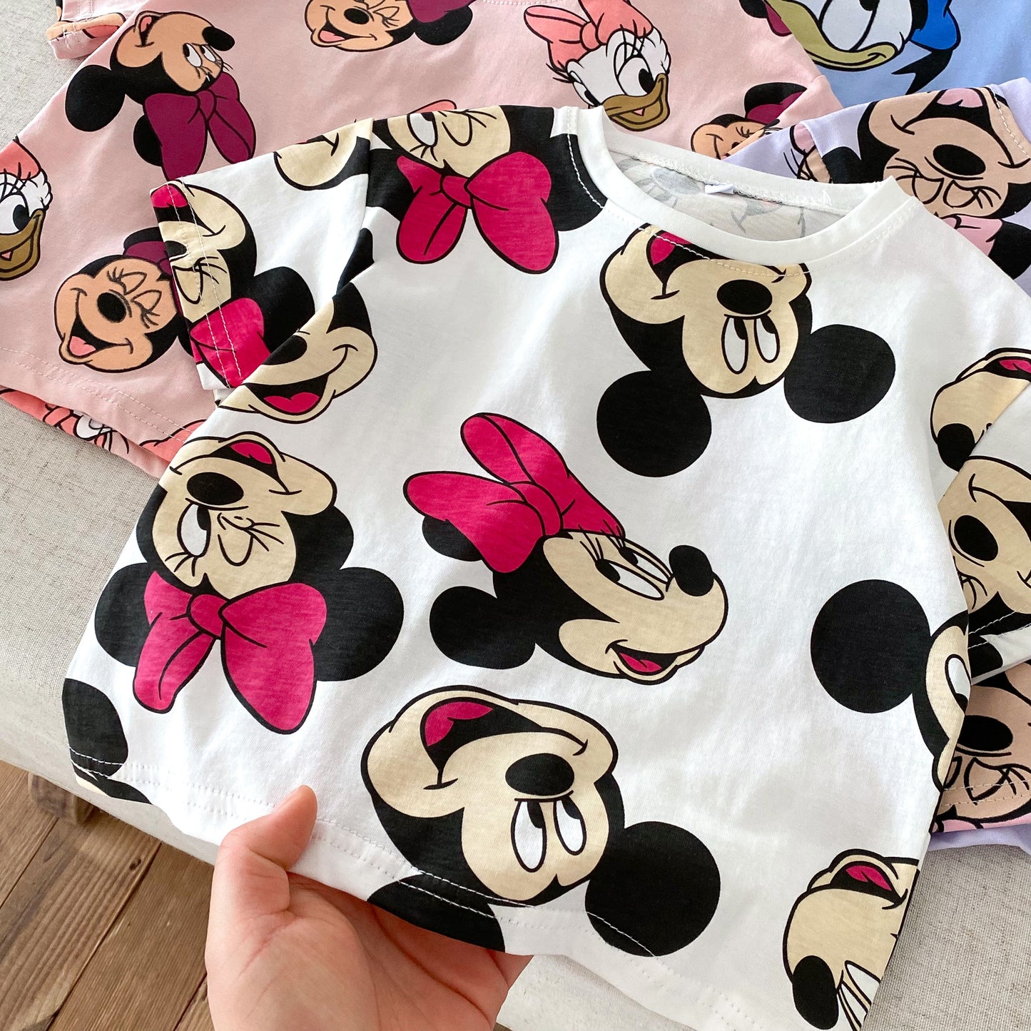 Cute & Trendy Cartoon Print Kids Set!