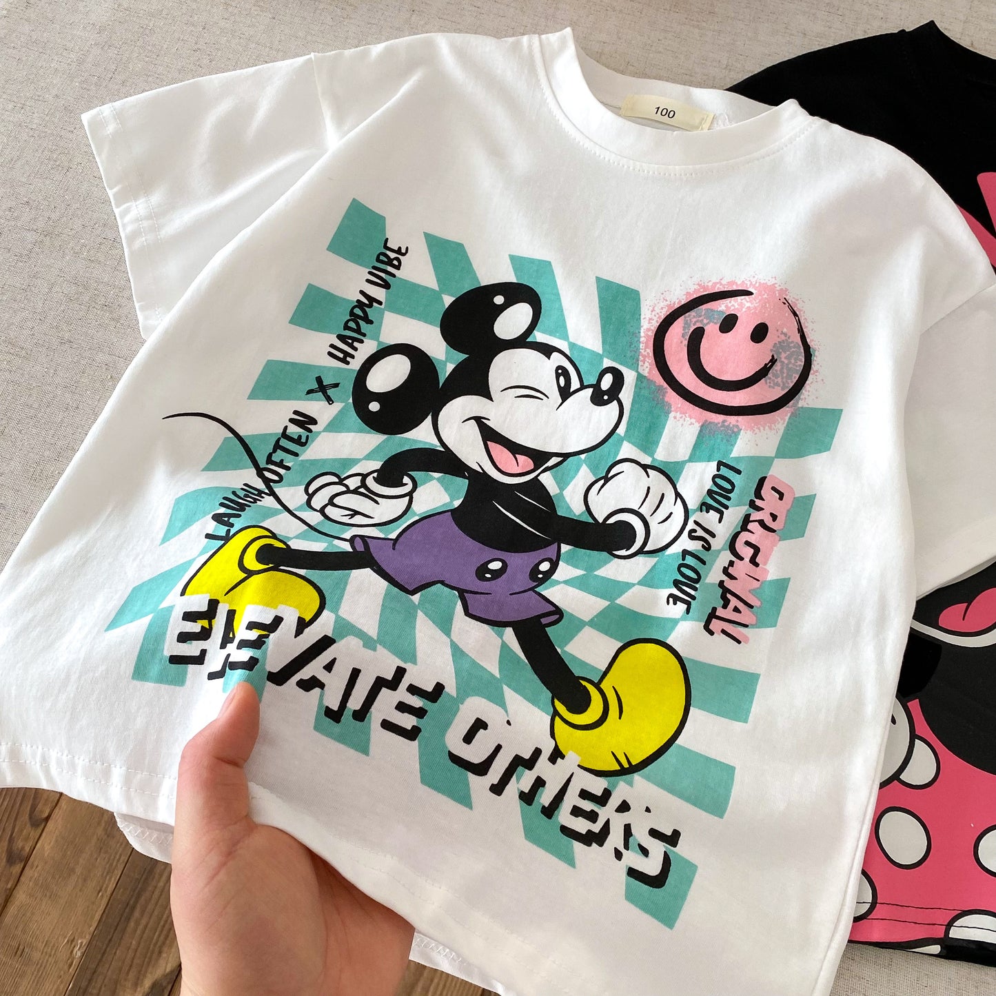 Elevate Mickey 100% Cotton T-Shirt