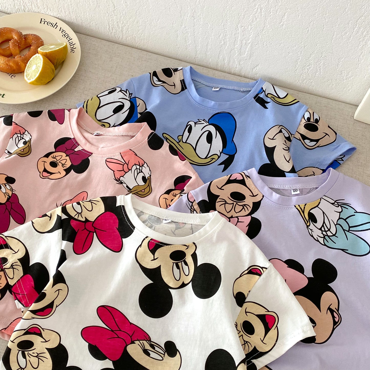 Cute & Trendy Cartoon Print Kids Set!
