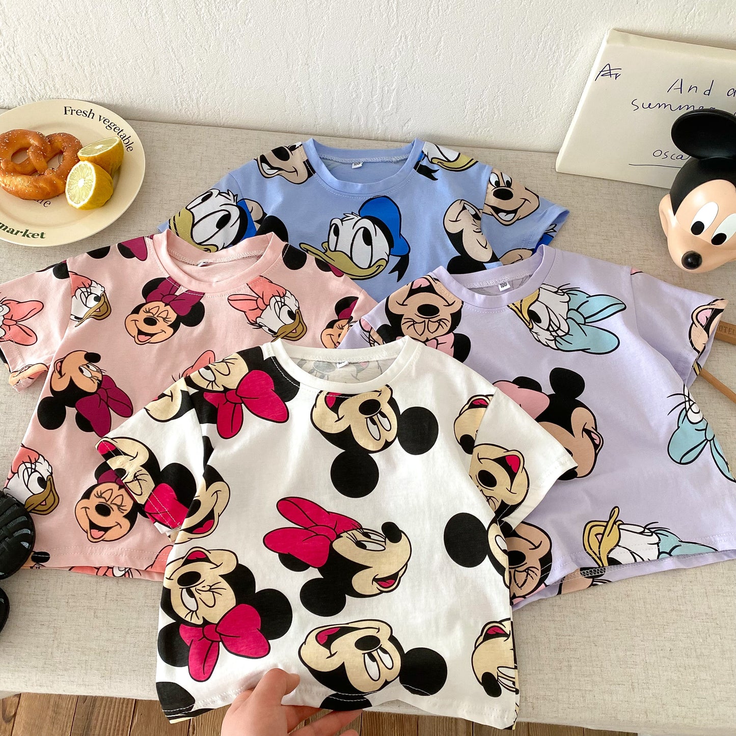 Cute & Trendy Cartoon Print Kids Set!