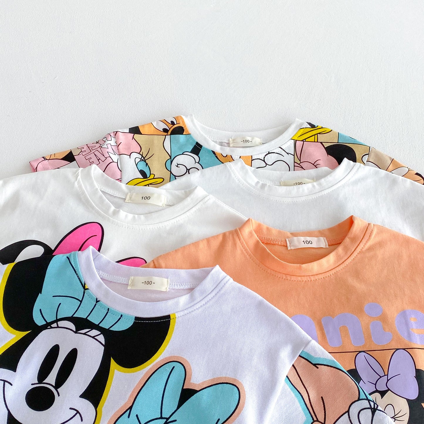 100% Cotton Minnie Mouse T-Shirt & Shorts Set