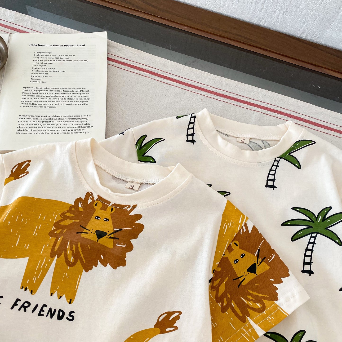 Trees Pure Cotton T-Shirt & Shorts Set