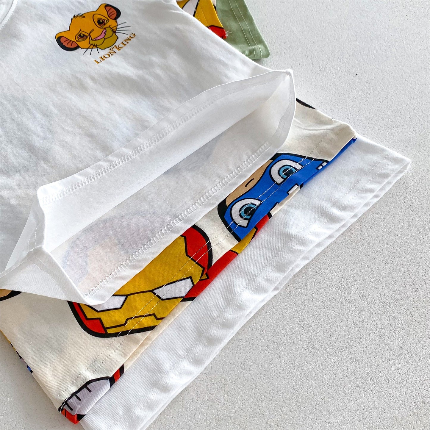 Trendy 100% Cotton Marvel Tracksuit – Perfect for Summer Fun!