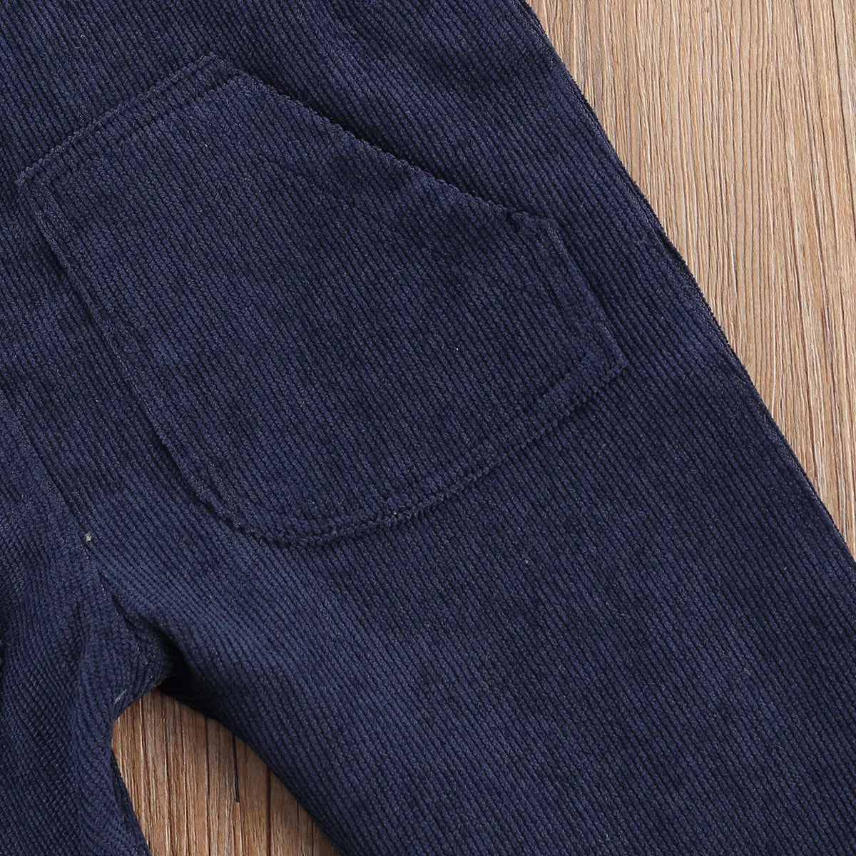 Corduroy Overalls with Straps & Pockets