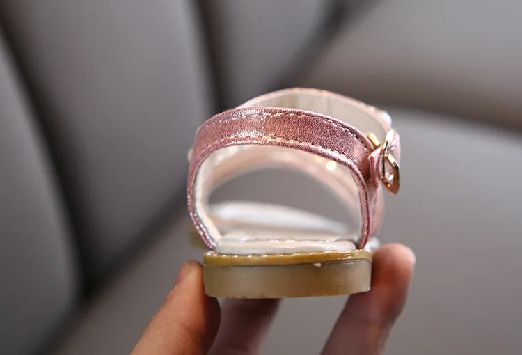 Sparkling Princess Sandals – Shine All Summer!