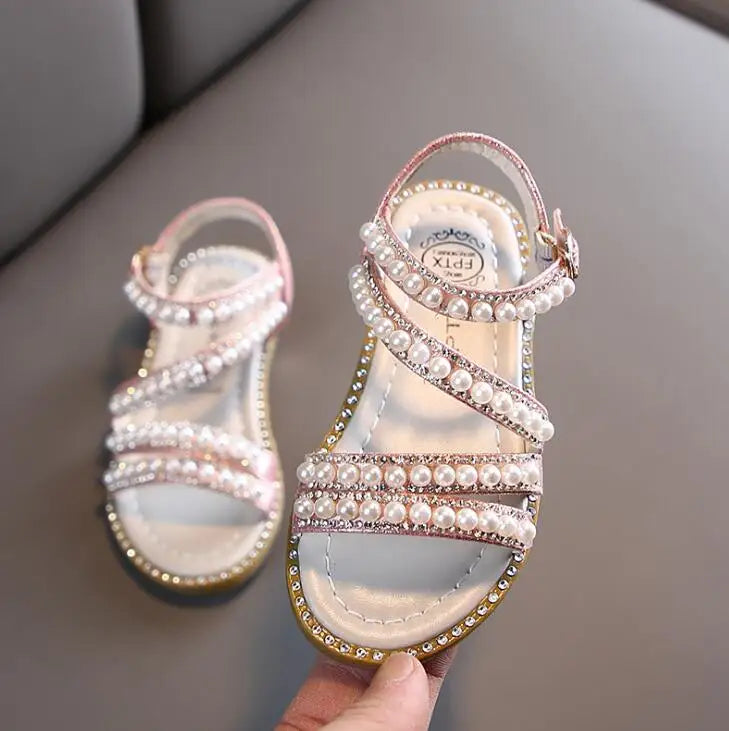 Sparkling Princess Sandals – Shine All Summer!