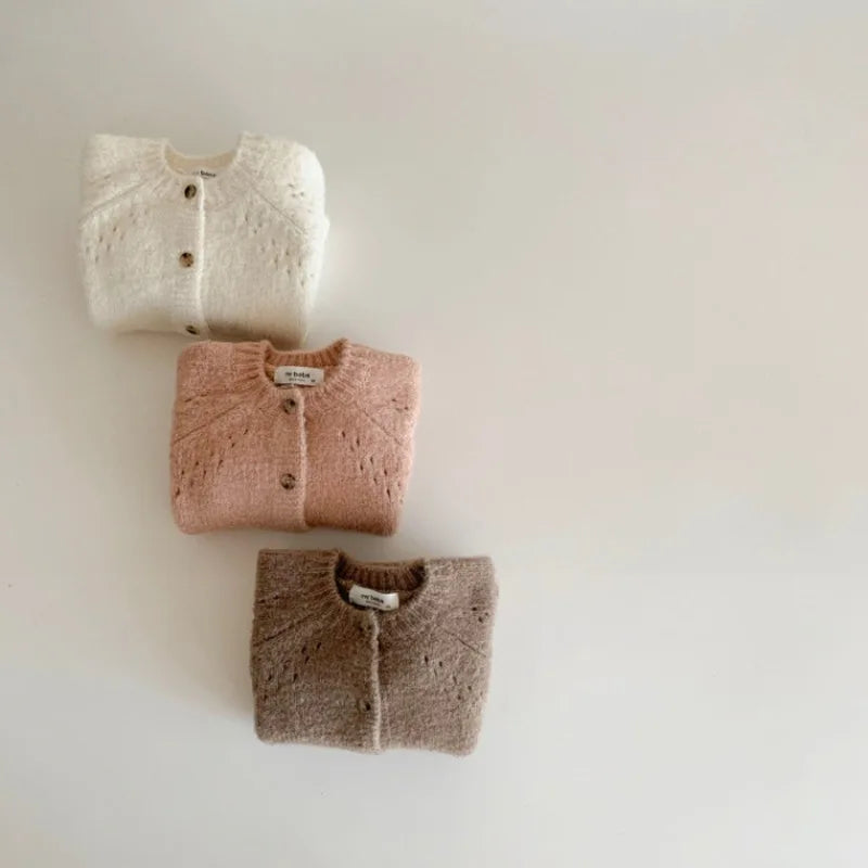 100% Cotton Knitted Cardigan