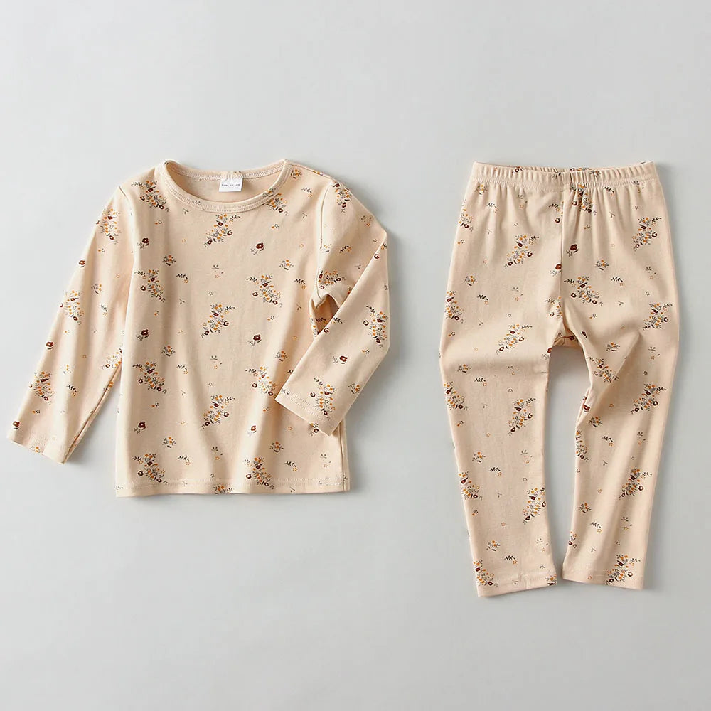 Christmas Soft Knitted Cotton Pajamas Set
