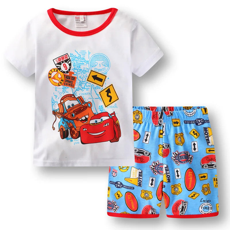 McQueen Summer Pyjamas Set