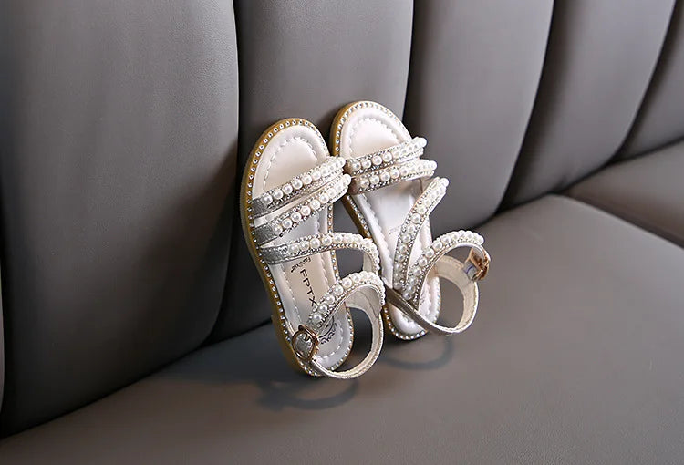 Sparkling Princess Sandals – Shine All Summer!