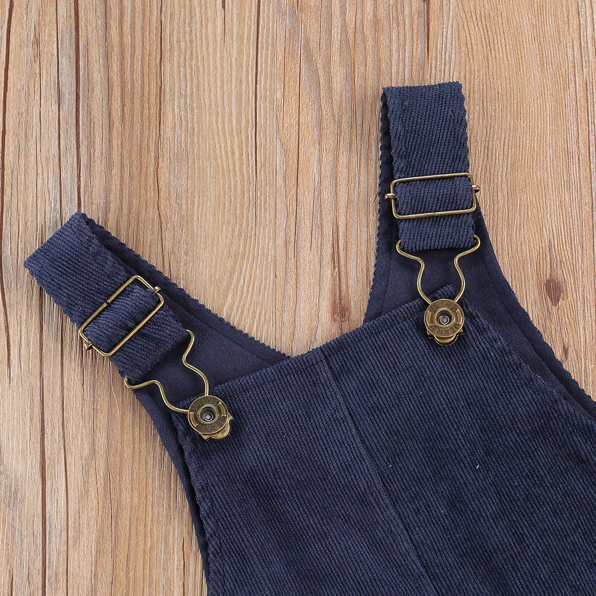 Corduroy Overalls with Straps & Pockets