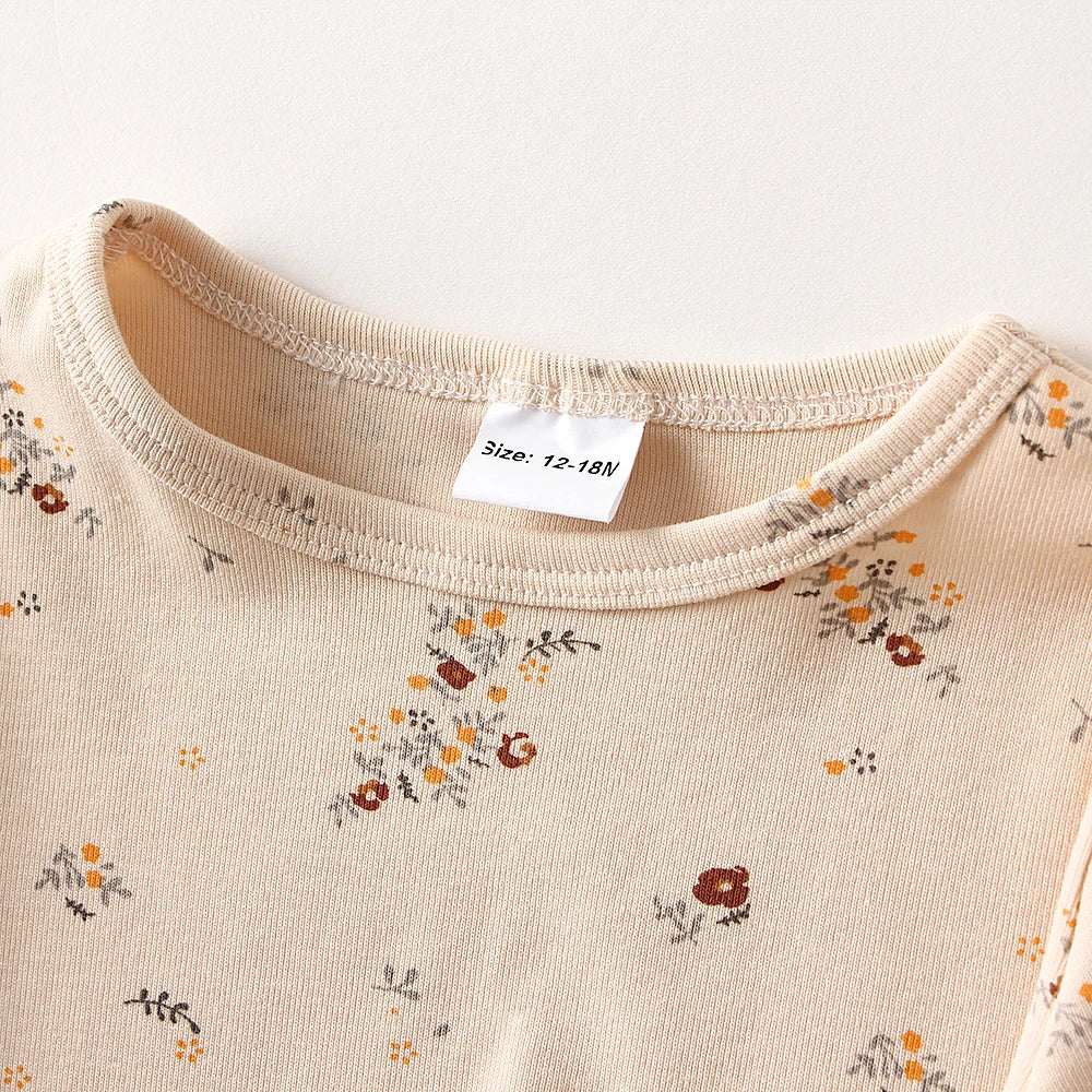 Christmas Soft Knitted Cotton Pajamas Set