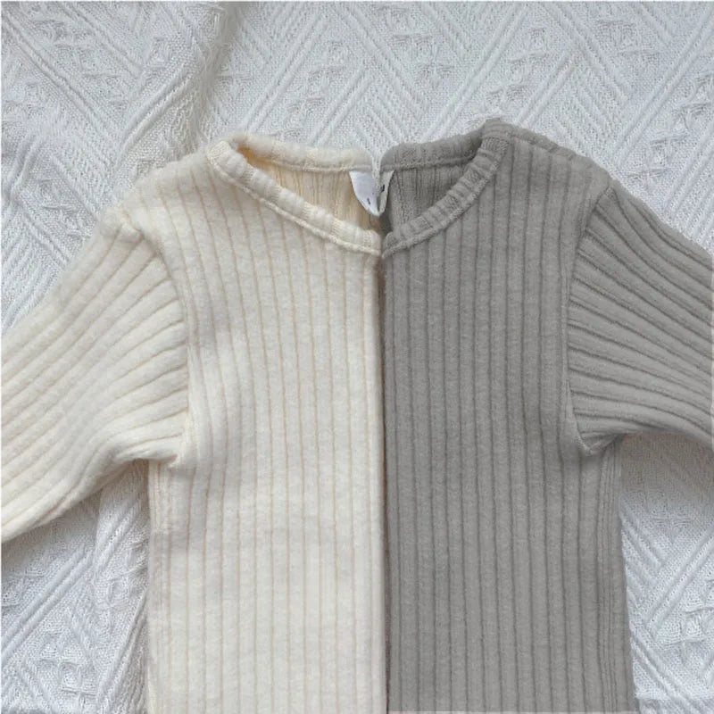 Cotton and Cashmere Knit Sweater Top And Leggings Set