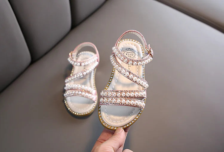 Sparkling Princess Sandals – Shine All Summer!