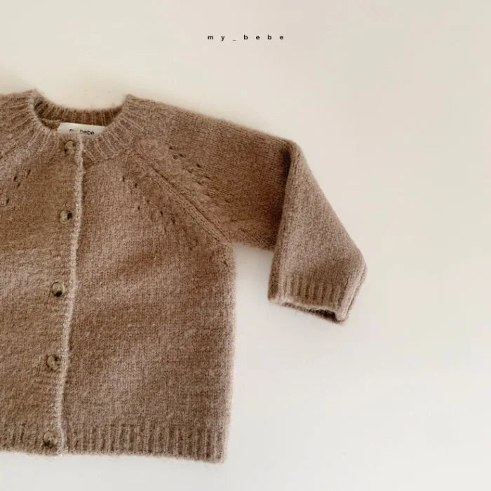 100% Cotton Knitted Cardigan