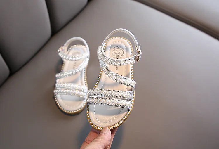 Sparkling Princess Sandals – Shine All Summer!