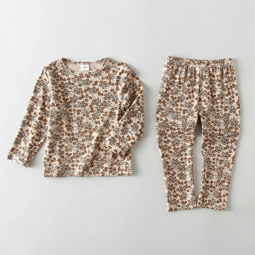 Christmas Soft Knitted Cotton Pajamas Set