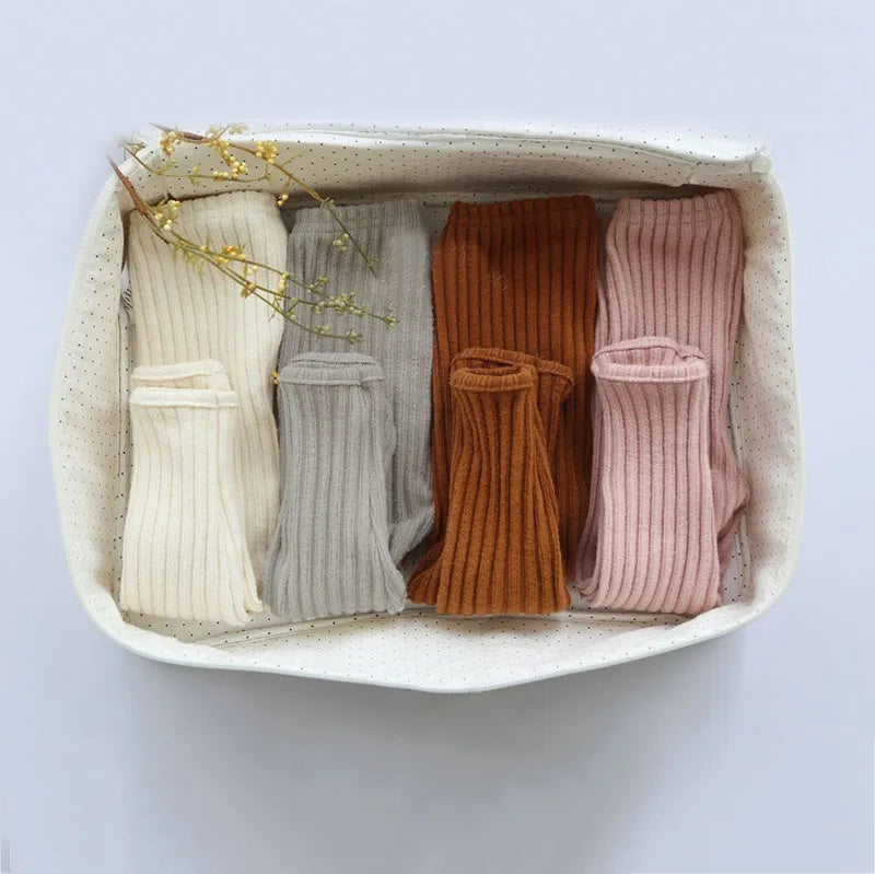 Cotton and Cashmere Knit Sweater Top And Leggings Set