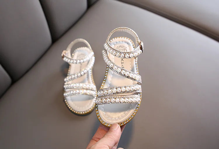 Sparkling Princess Sandals – Shine All Summer!