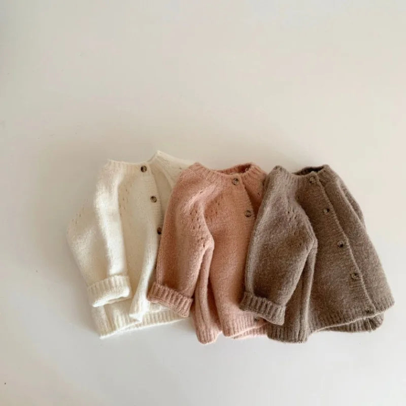 100% Cotton Knitted Cardigan