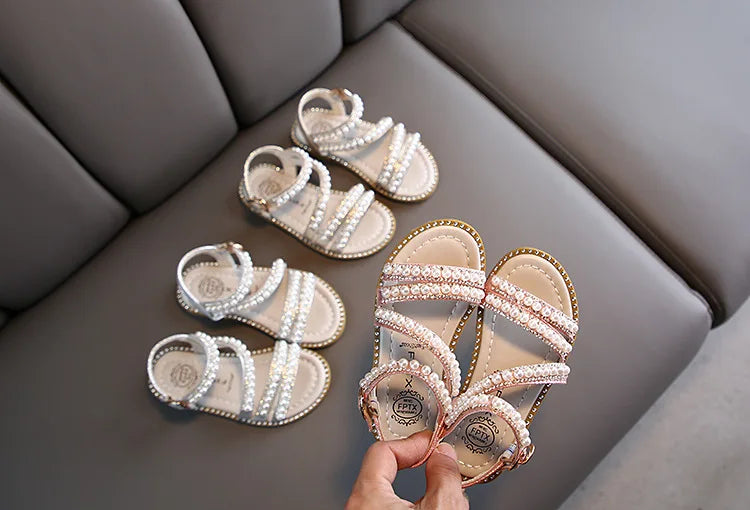 Sparkling Princess Sandals – Shine All Summer!