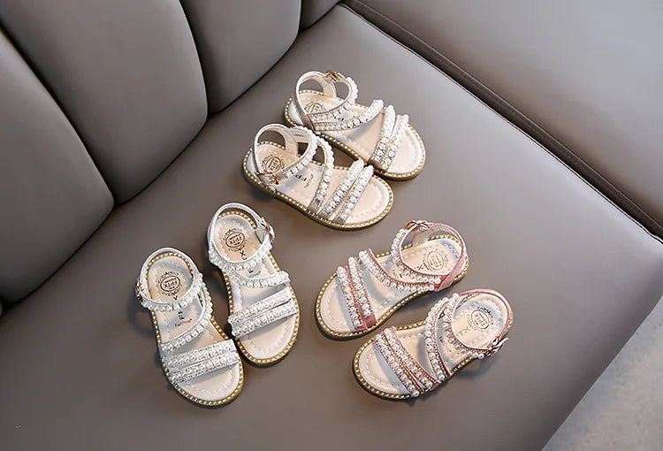 Sparkling Princess Sandals – Shine All Summer!