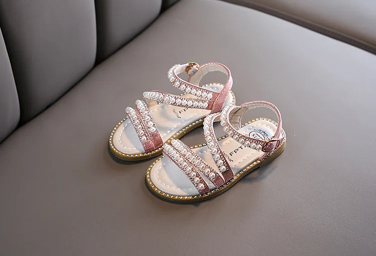 Sparkling Princess Sandals – Shine All Summer!