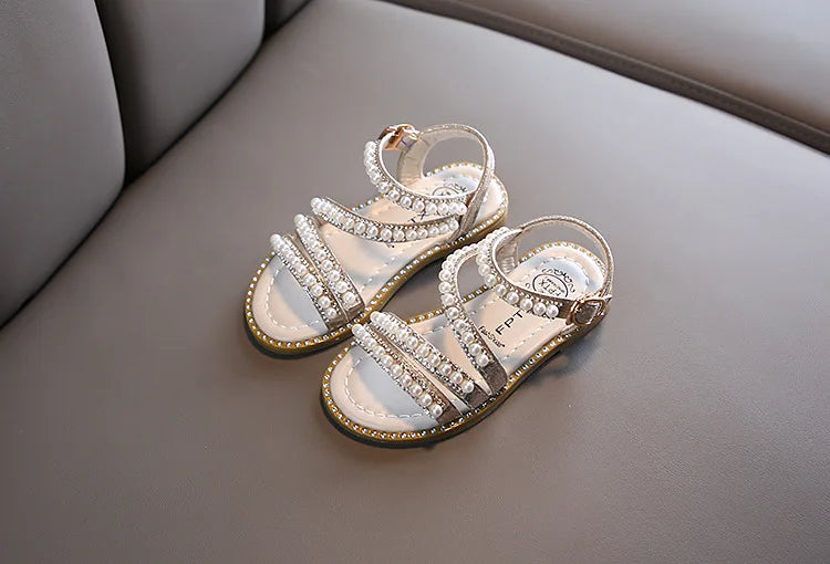 Sparkling Princess Sandals – Shine All Summer!