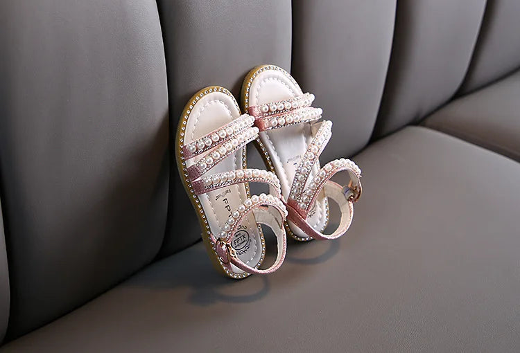 Sparkling Princess Sandals – Shine All Summer!