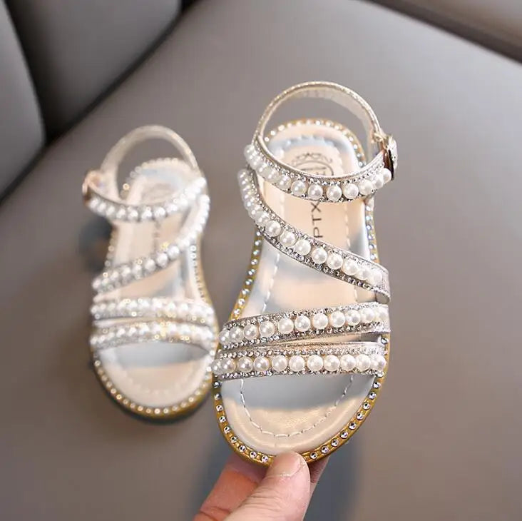 Sparkling Princess Sandals – Shine All Summer!