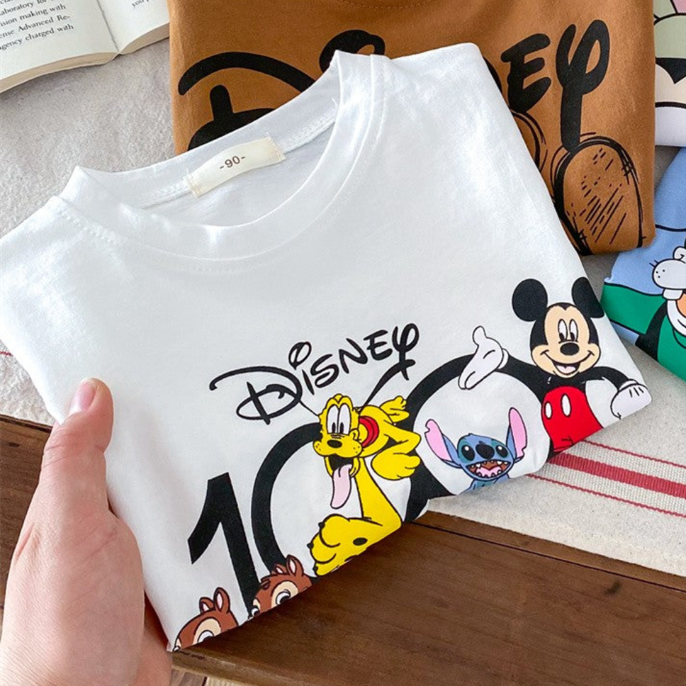 100% Cotton 100 Years Disney T-Shirt