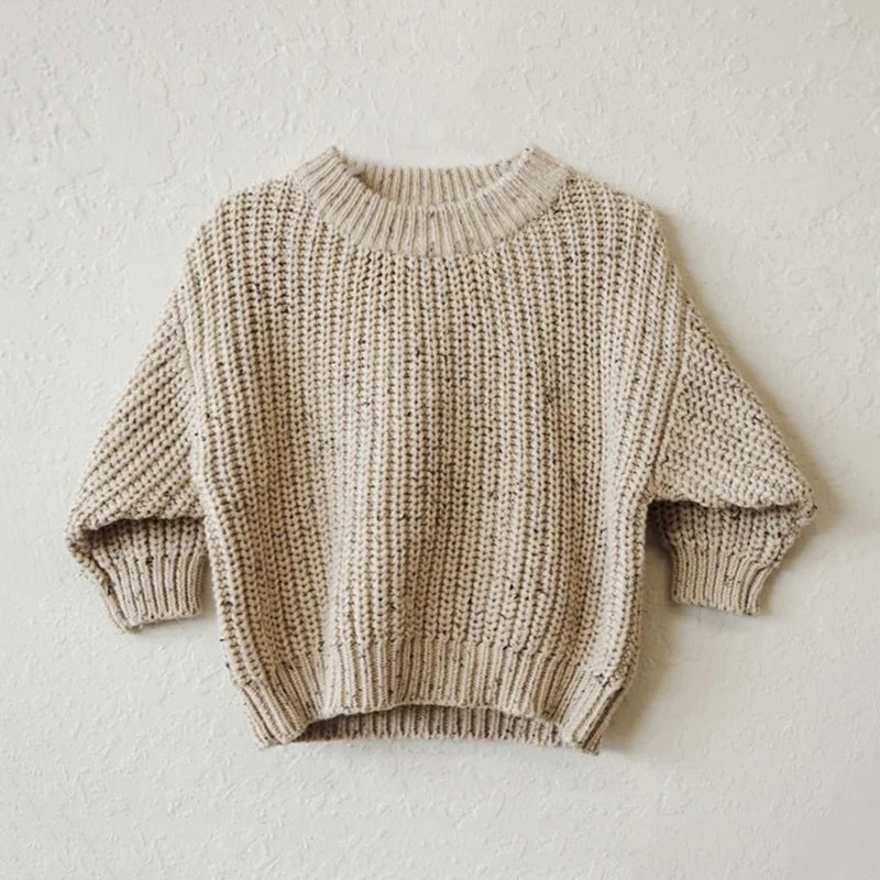 100% Cotton Chunky Knit Baby Sweater