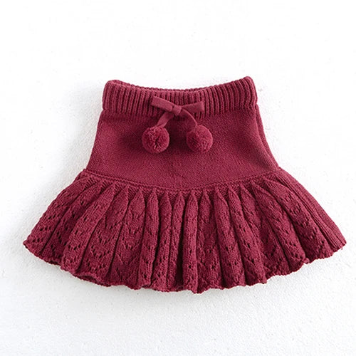 Elegant Knitted Pullover Sweater & Skirt Set