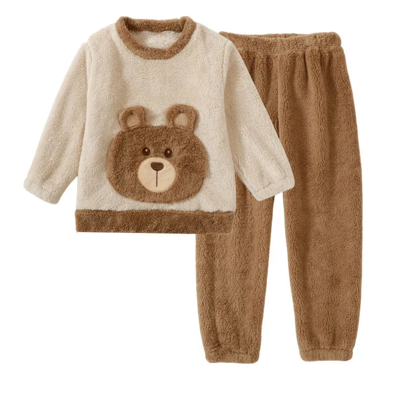 Bear Warm & Comfortable Winter Pajamas