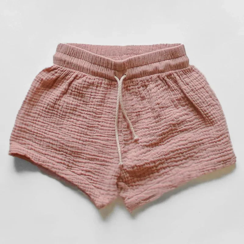 Summer 100% muslin cotton Shirt & Shorts Set – Light and Breezy!