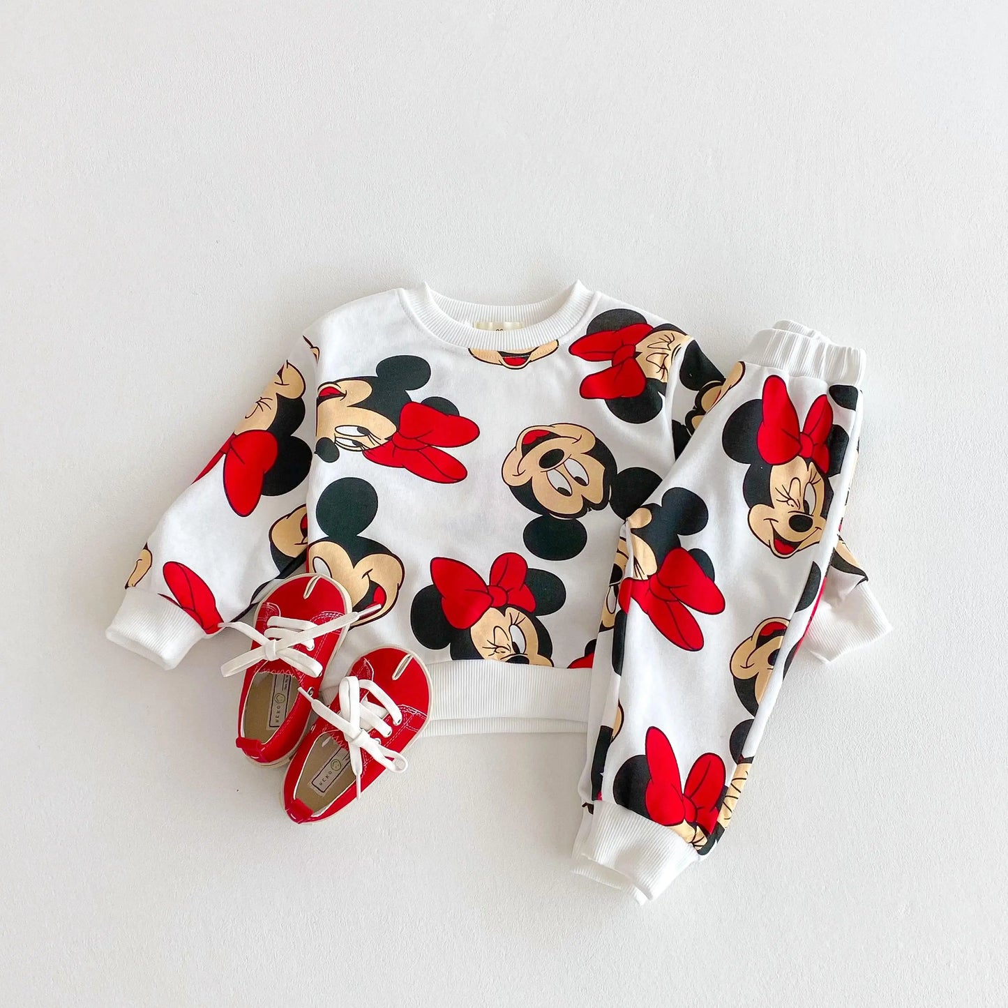 Disney Sweatshirt & Pants Set - 100% Cotton