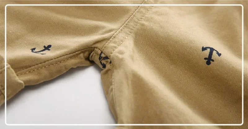 Summer Cotton Boys' Anchor Beach Shorts – 100% Cotton!