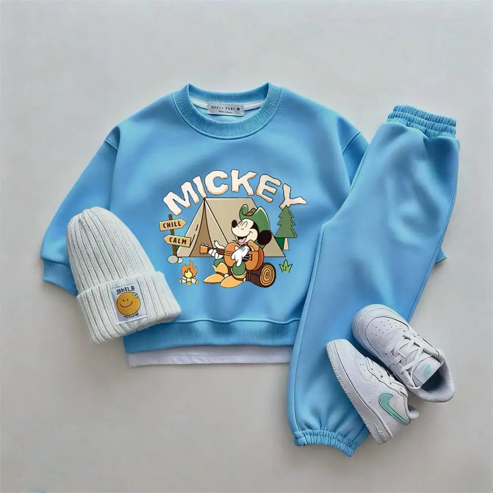 Sweatshirt & Pants Set - 100% Cotton