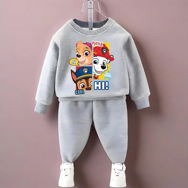 Sweatshirt & Pants Set - 100% Cotton