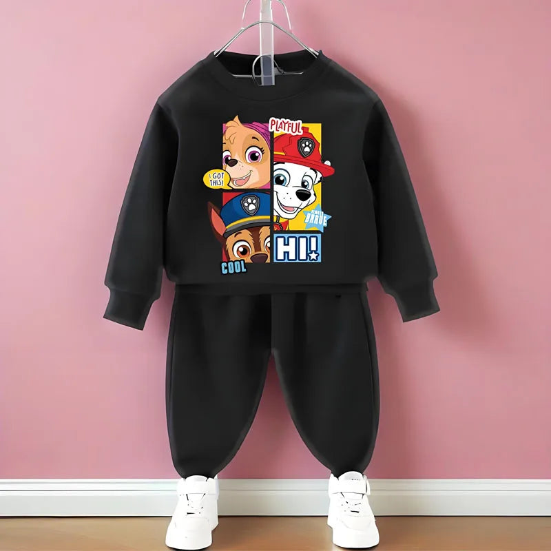 Sweatshirt & Pants Set - 100% Cotton