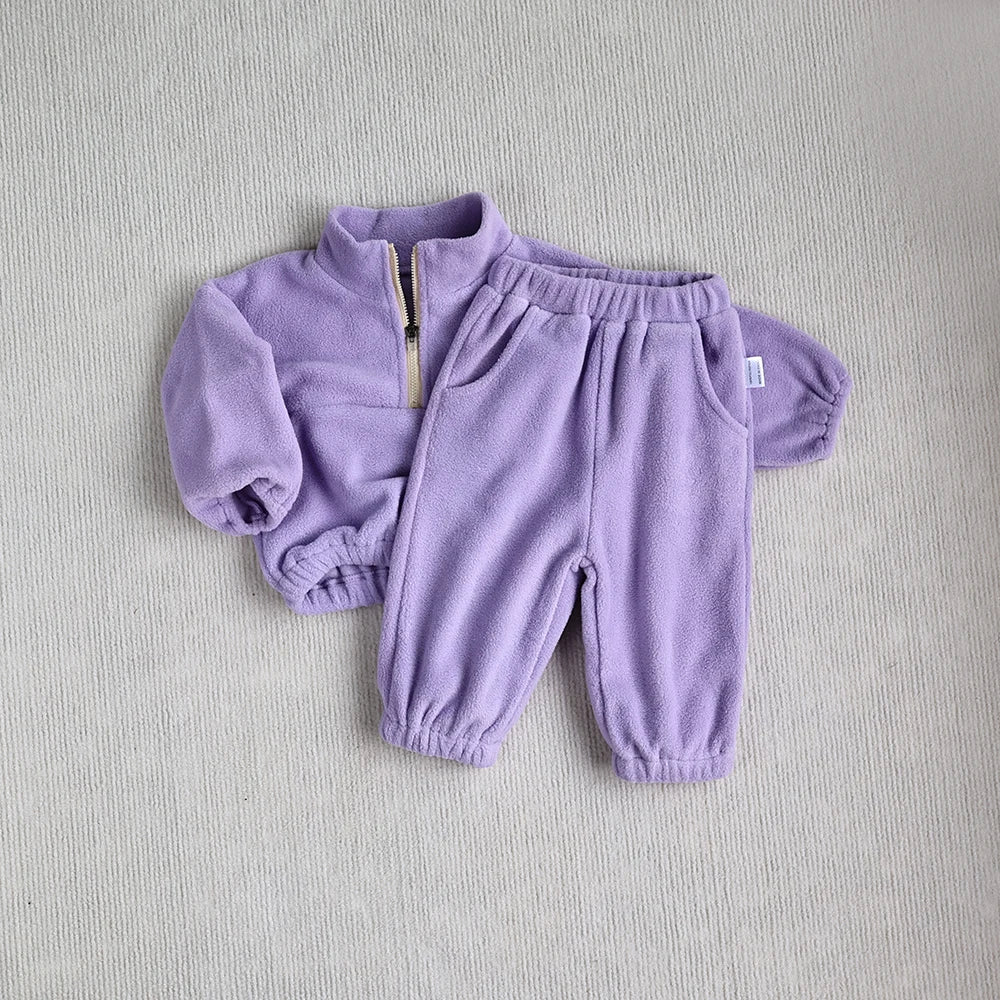 Soft Warm Fleece 2-Piece Set