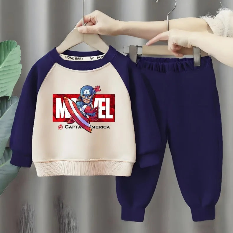 Captain America Sweatshirt & Pants Set