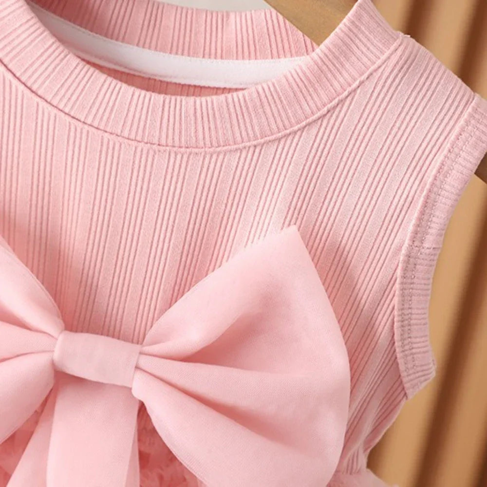 Elegant Mesh Patchwork Dress