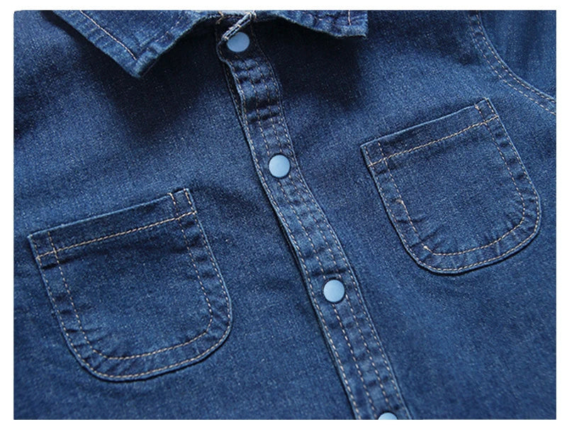 Denim Romper – Soft & Stylish Jumpsuit