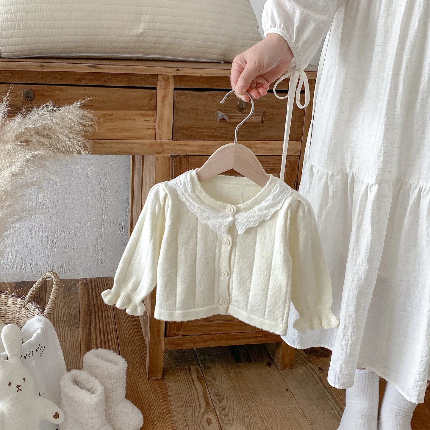 Cozy Soft Cotton Knitted Cardigan