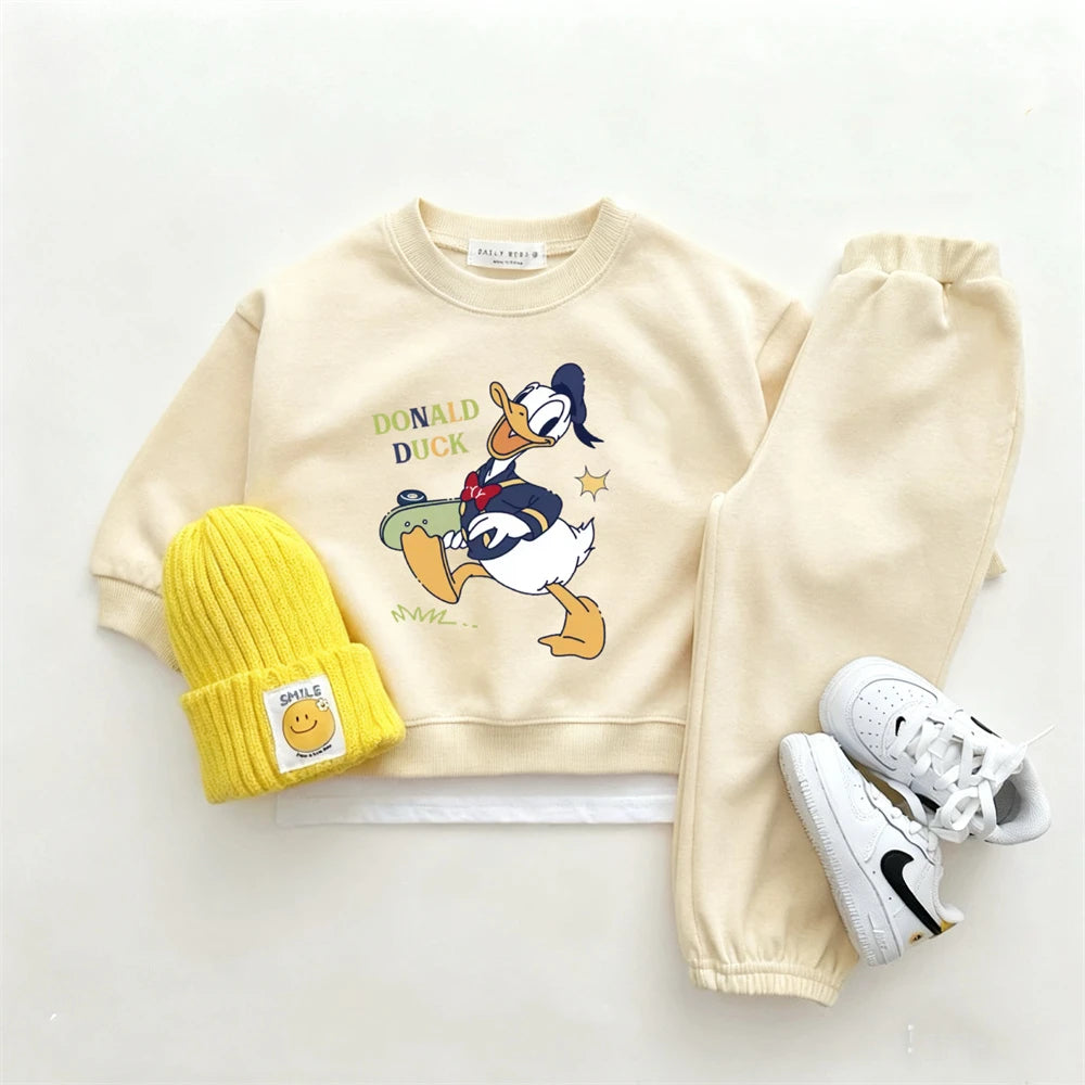 Sweatshirt & Pants Set - 100% Cotton